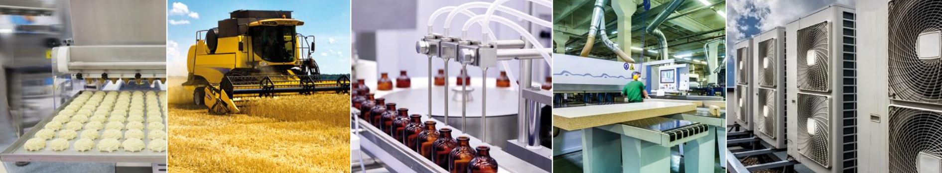 Settori industriali per applicazioni con supporti auto-allineanti