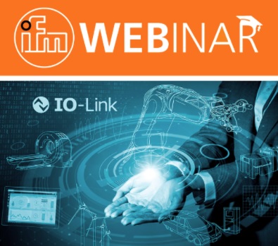 ifm Italia organizza due Webinar sui temi dell IO-Link e della visione 3D